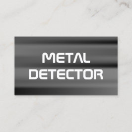 QR-Metalldetektor Visitenkarte