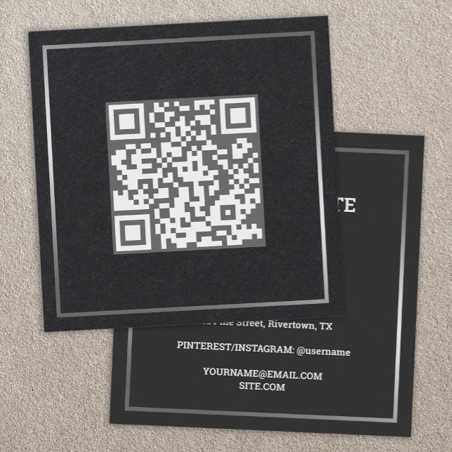 QR-Premium Telefonnummerkarte (Scannable QR Premium Calling Cards)