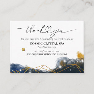 *~* QR Rabatt DANK LOGO AP8 Review Begleitkarte