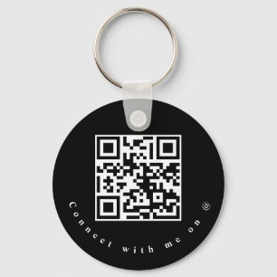 QR-Schlüsselanhänger für Social Media Business Schlüsselanhänger
