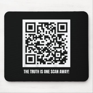 Qr Trump Dancing Code Merch Uni-Erwachsene, Schwar Mousepad