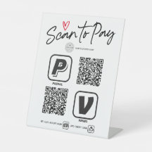 QR-Zahlungsanweisung prüfen Modernes Zeichen