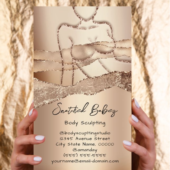 QRCode-Frau für die individuelle Körpermodellierun Visitenkarte (Von Creator hochgeladen)