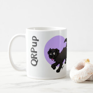 QRPup Cup - Schwarzer Terrier Kaffeetasse