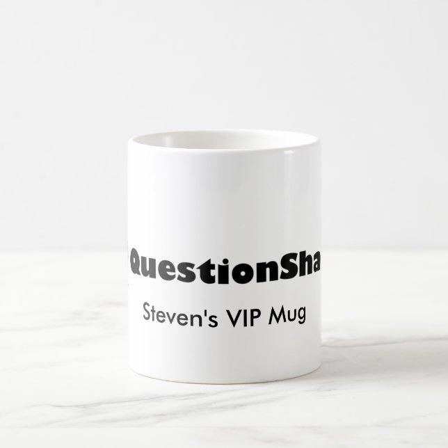 qs_500-with-text, Stevens VIP-Tasse Kaffeetasse (Mittel)