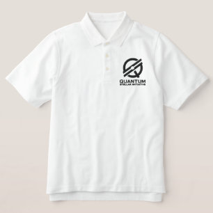 QSI - Mens Polo - Schwarzes Logo