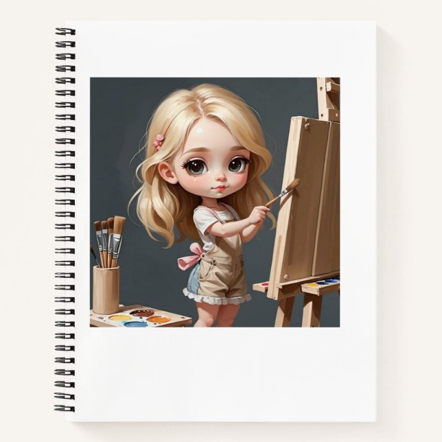 QT3 Artist sketchbook Notizbuch (Vorderseite)