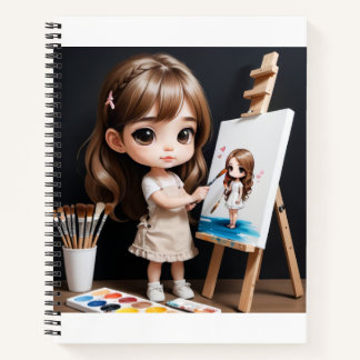 QT artist sketchbook Notizbuch