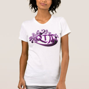 QTPi Lauthübsches Mädchen Süsse-Torten-IE T-Shirt