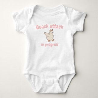 Quack Attack Baby Bodysuit Strampler
