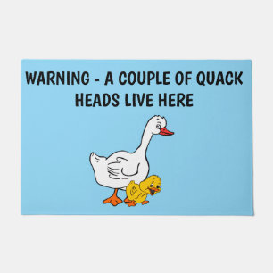 QUACK-HEAD-ENTEN FUßMATTE