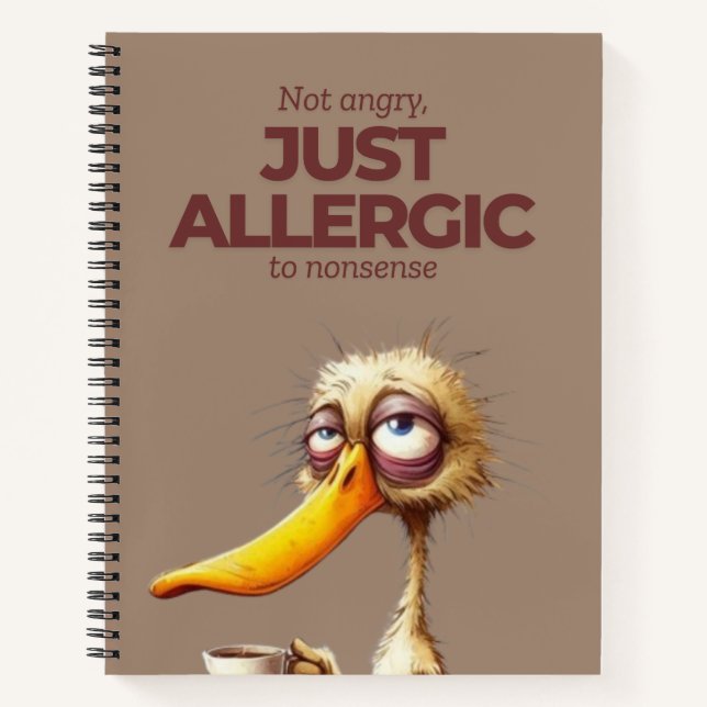 Quack-tastic Duck Spiral Notebook Notizbuch (Vorderseite)