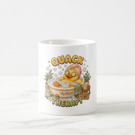 Quack-Therapie Süße Spa-Ente Kawaii Kaffeetasse