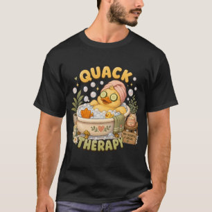 Quack-Therapie Süße Spa-Ente Kawaii T-Shirt