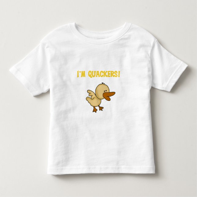 Quackers Kleinkind T-shirt (Vorderseite)
