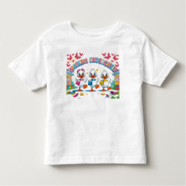 "Quacking Kindergarten – Cute Duck Back-to-School  Kleinkind T-shirt