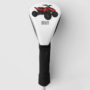 Quad atv Cartoon Illustration Golf Headcover