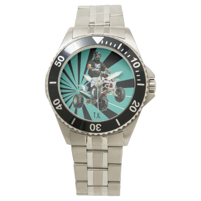 Quad Bike / ATV Armbanduhr (Vorderseite)
