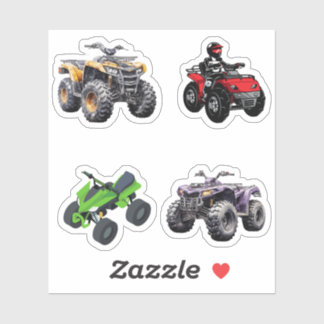 Quad Bike Stickers Aufkleber