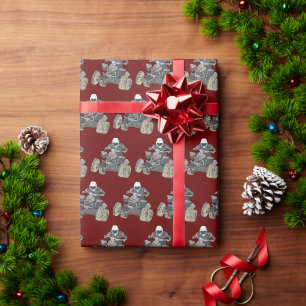 Quad Biking Geschenkpapier