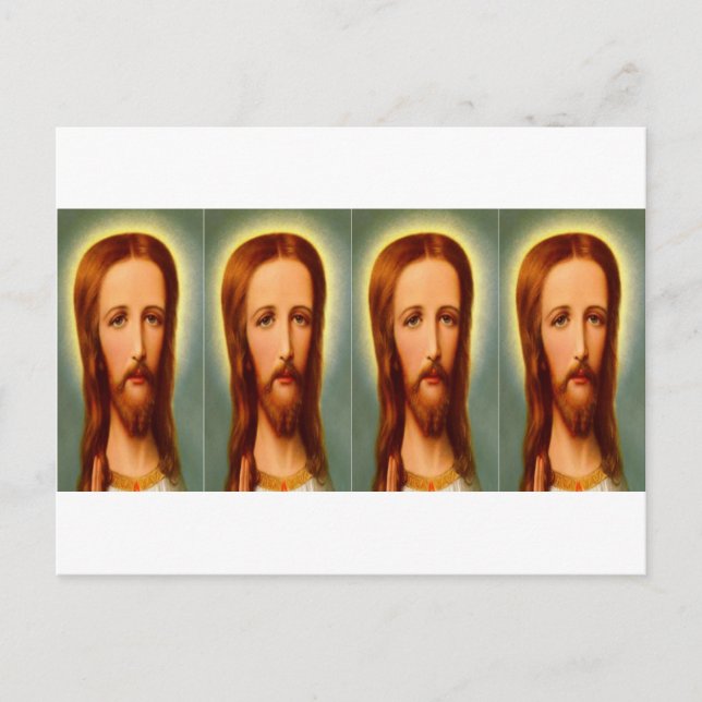 Quad Christ Postkarte (Vorderseite)