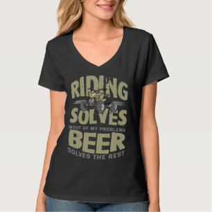 Quad für Atv Bike Offroad Motocross Drive Wheeler T-Shirt