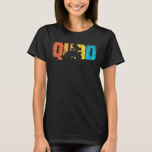 Quad Retro Quad Riding Vier-Rad ATV für Jungen T-Shirt