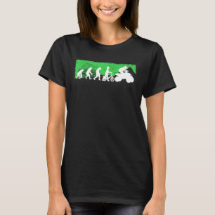 Quad Retro Quad Riding Vier-Rad ATV für Jungen T-Shirt