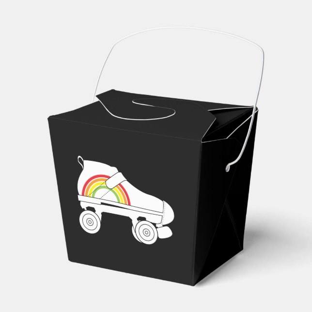 Quad Skate Regenbogen Geschenkschachtel (Vorderseite)