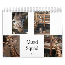 Quad Squad 2022 5,5" x 7" Kalender