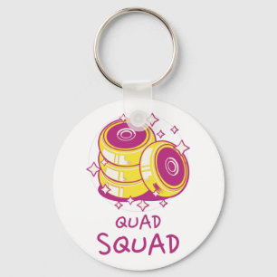 Quad Squad Schlüsselanhänger