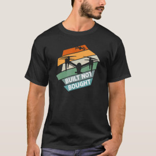 Quadcopter FPV Drohne Pilot RC Pilot Drohnenbauer T-Shirt