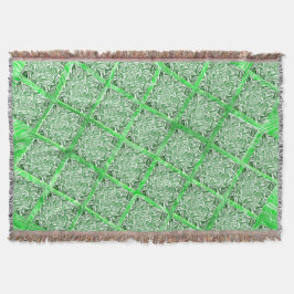 Quadradas, Fake Azulejo, Fakes Folhagens Verdes. Decke