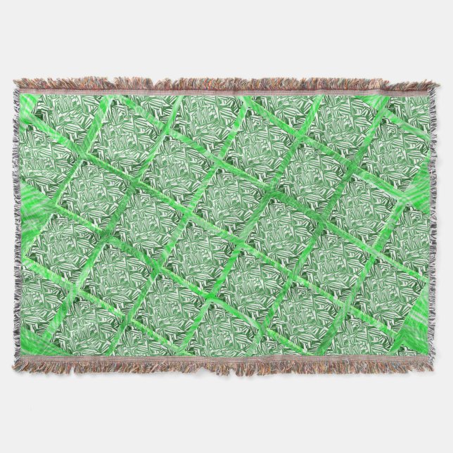 Quadradas, Fake Azulejo, Fakes Folhagens Verdes. Decke (Vorderseite)