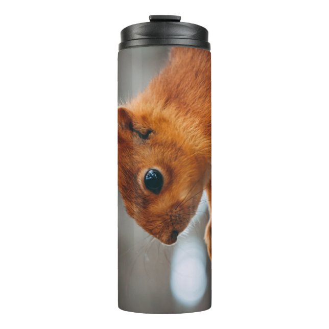 QUADRAL AUF BÄUME THERMOSBECHER (Vorderseite)