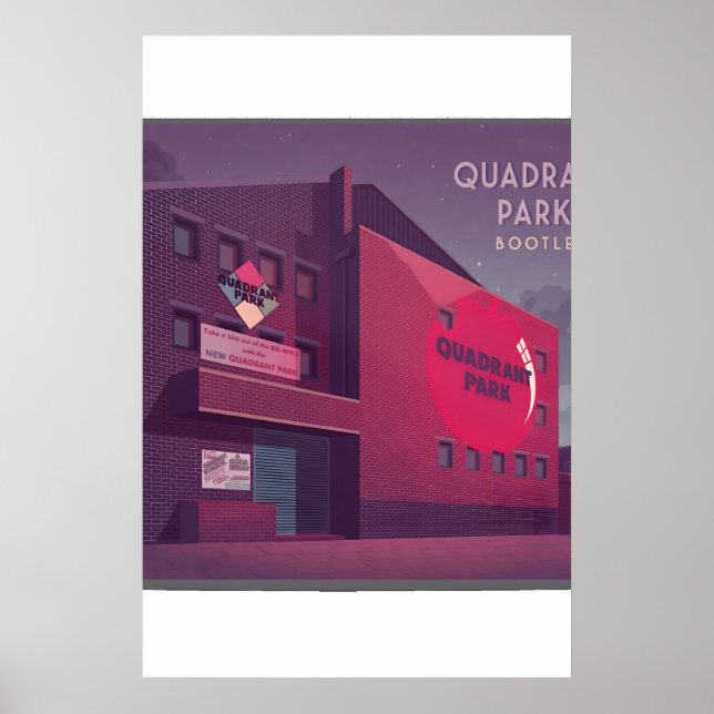 Quadrant Park Nightclub Bootle Plakat (Vorne)