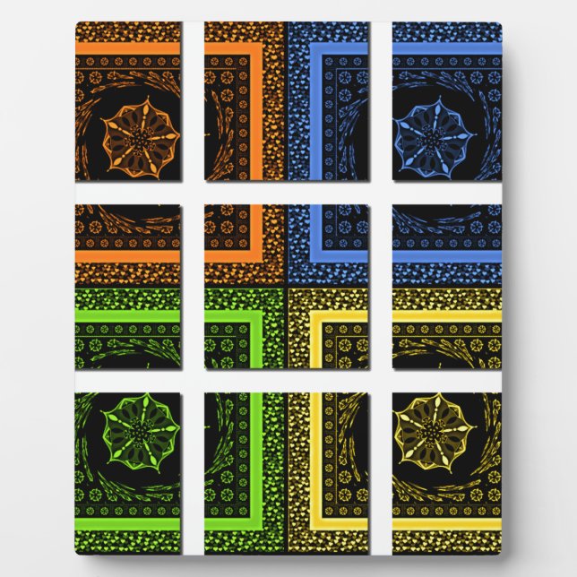 Quadrat in einer Box Fotoplatte (Vorderseite)