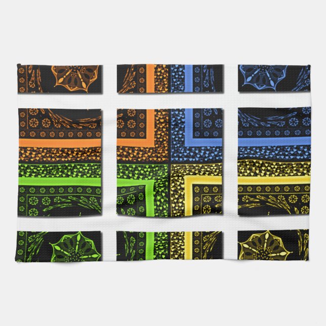 Quadrat in einer Schachtel Handtuch (Horizontal)