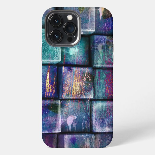 Quadrat  iPhone 13 pro max hülle (Rückseite)