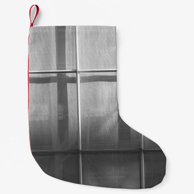 Quadrat Kleiner Weihnachtsstrumpf (Vorderseite)