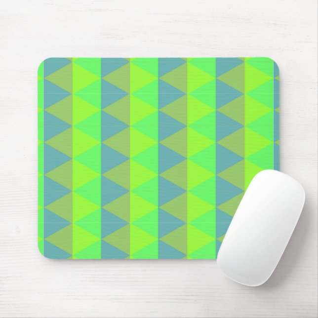 Quadrat-Muster Mousepad (Mit Mouse)