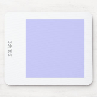 Quadrat - Pulver Blau und Weiß Mousepad