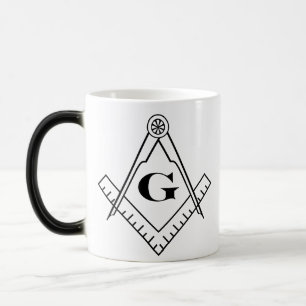 Quadrat-und Kompass-verwandelnde Tasse