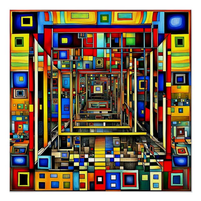 Quadrate 4 poster (Vorderseite)