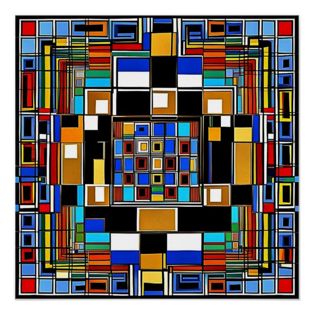 Quadrate 5 poster (Vorderseite)