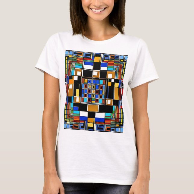 Quadrate 5 T-Shirt (Vorderseite)
