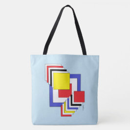 Quadrate Abstrakt Tasche