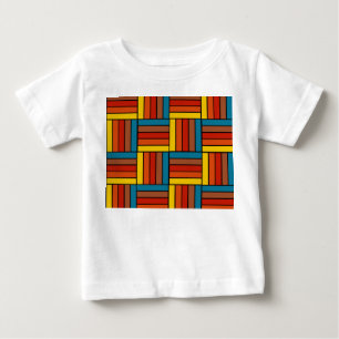 Quadrate der 70er Jahre Baby T-shirt