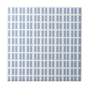 Quadrate der Keramik mit blauen Streifen Fliese