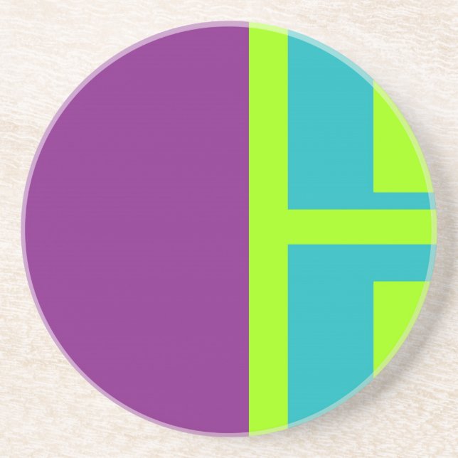 Quadrate Getränkeuntersetzer (Vorne)